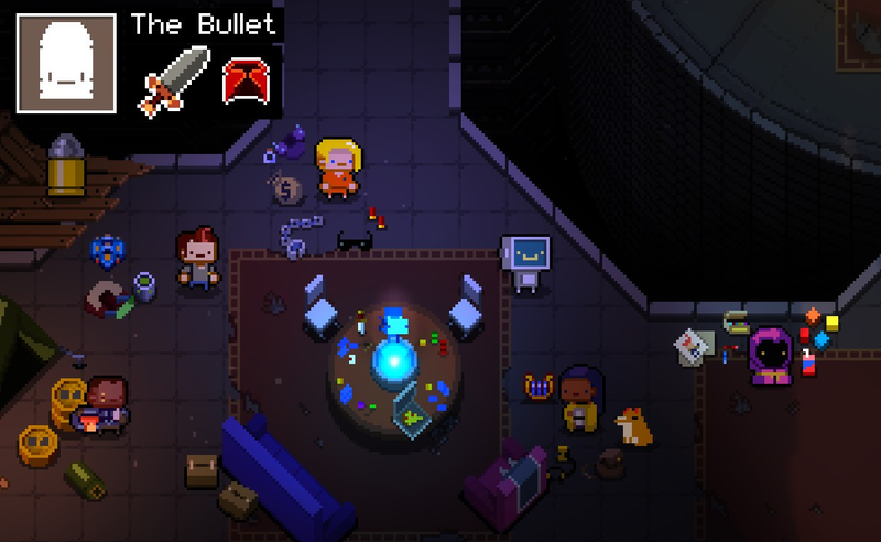 Enter The Gungeon Secret Lets You Play As A Bullet Who Shoots Bullets