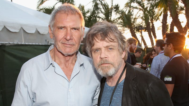 Illustration for article titled Mark Hamill's first Star Wars screen test with Harrison Ford sure was crummy