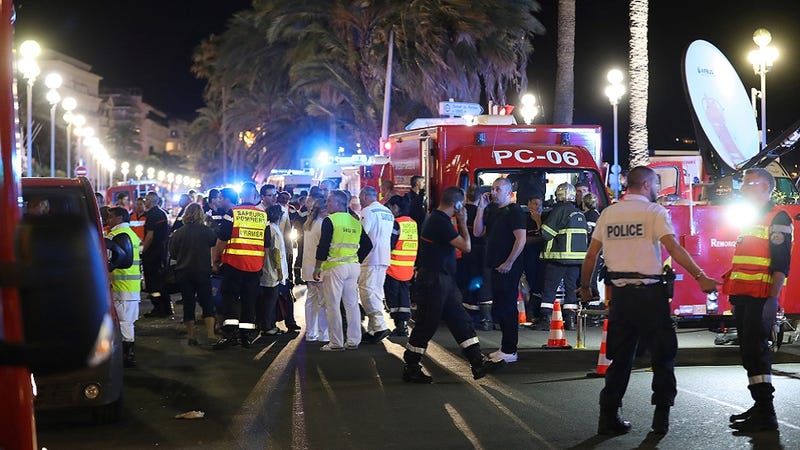 Illustration for article titled At Least 80 People, Including Children, Reported Dead After Bastille Day Terrorist Attack