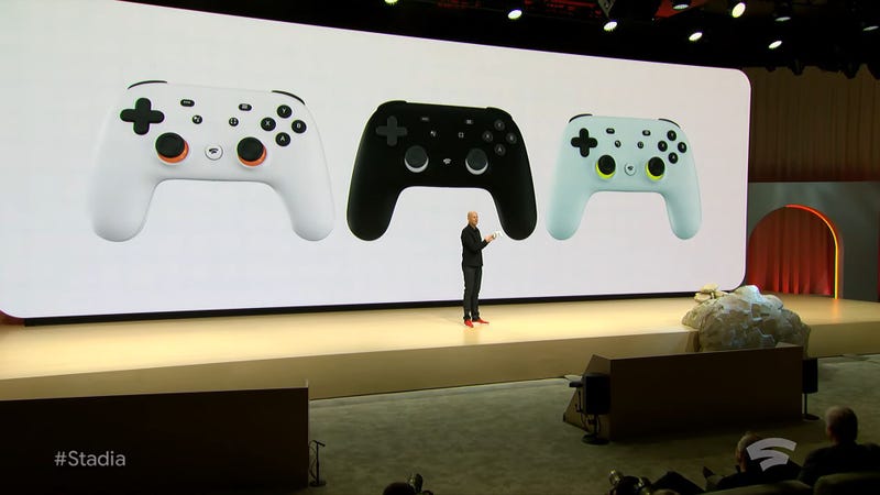 Illustration for article titled Google Stadia's Only Hardware Is This Special Controller