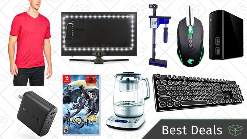 Illustration for article titled Tuesday's Best Deals: USB Travel Charger, Bias Lights, Breville Tea Maker, and More