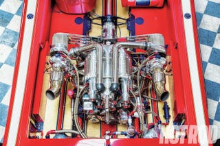 Illustration for article titled That's a whole lotta engine.