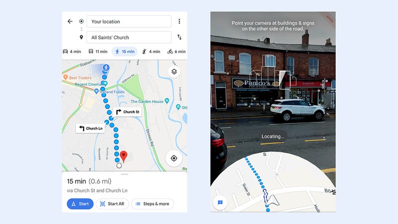 active 2 google maps
