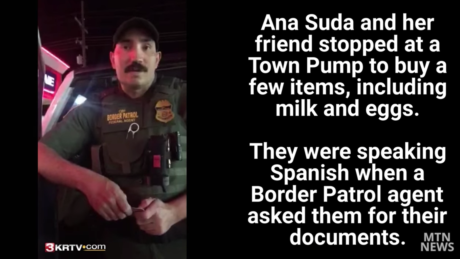 Watch Montana Border Patrol Agent Admits To Detaining 2 US Citizens