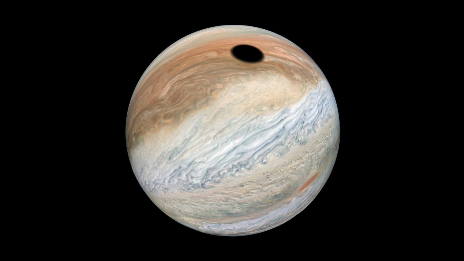 Spooky 'Black Hole' on Jupiter Is Just a Big Shadow