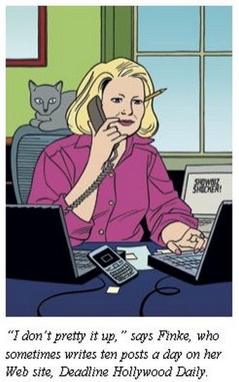 Illustration for article titled Hollywood Heavy Nikki Finke: Victim Of Misogyny, And Misogynist Extraordinaire