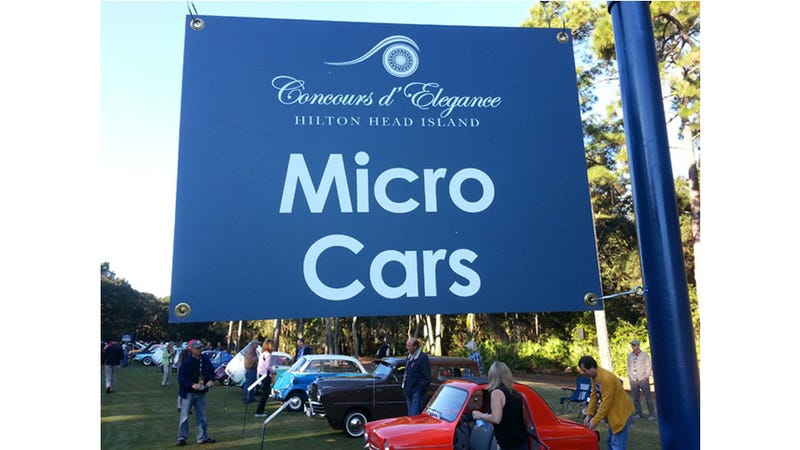 Illustration for article titled Pick Your Favorite Microcar at Today's Hilton Head Concours d'Elegance