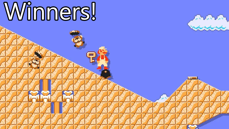 Illustration for article titled Mario Maker Contest: Summertime Fun, Winners!