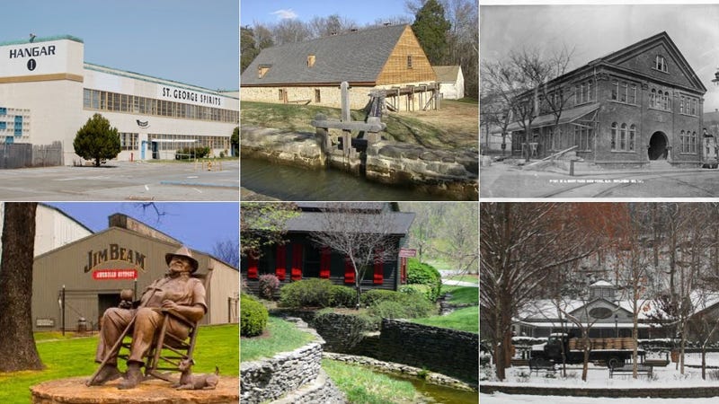 Illustration for article titled 9 Classic Distilleries That Crank Out America's Favorite Liquor