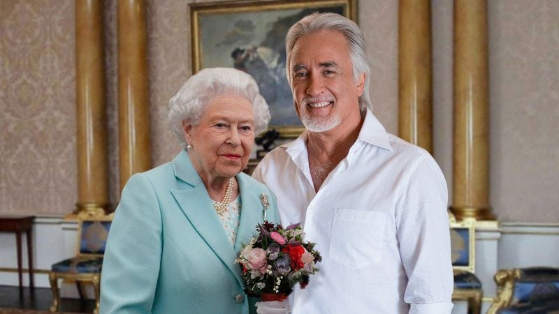 Illustration for article titled A New Royal Wedding! Queen Elizabeth Will Marry Her Diving Instructor Later This Summer