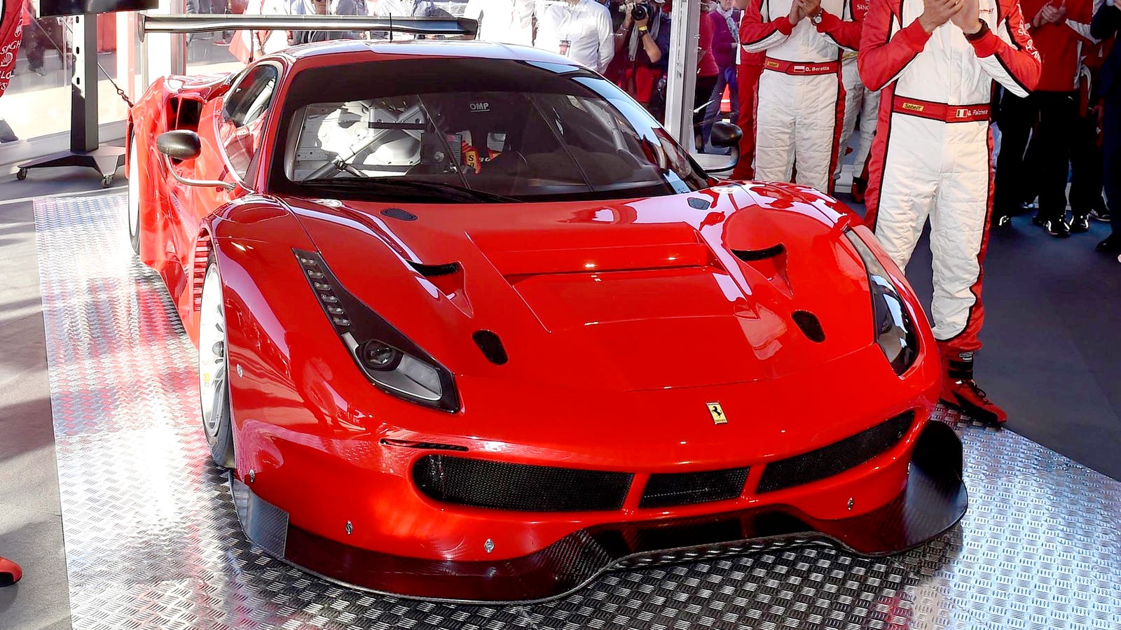 Ferrari 488 Gt3 And Gte Race Cars Put Aftermarket Widebody