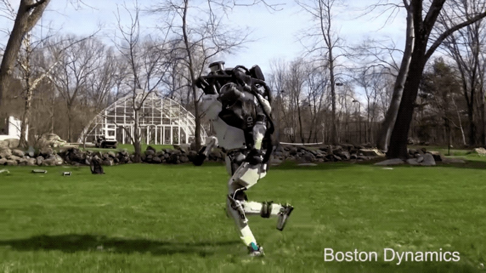 Oh Great, Boston Dynamics Has Unleashed Its Atlas Robot to the Great Outdoors