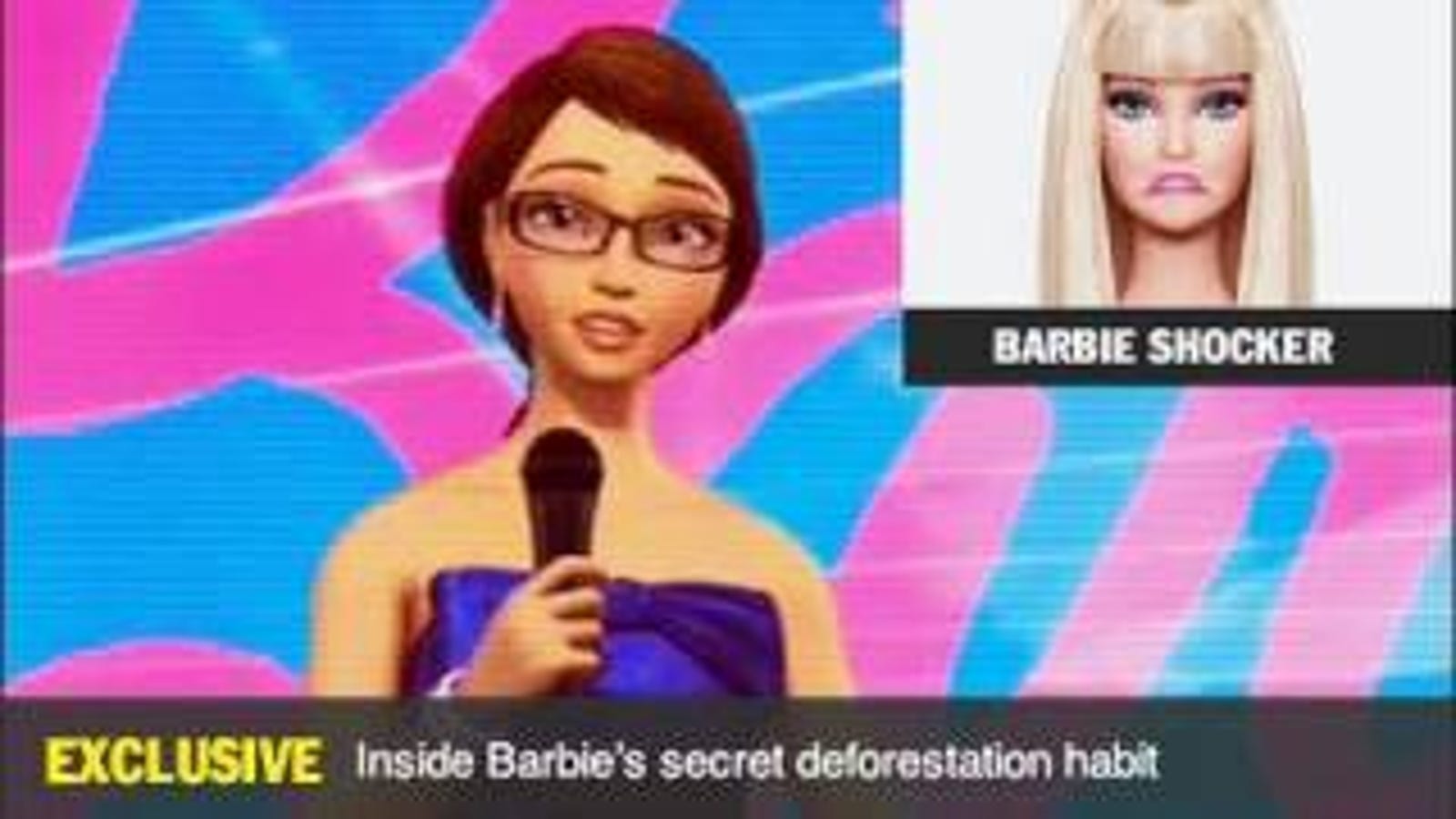Barbie And Ken Break Up, And It's All Greenpeace's Fault