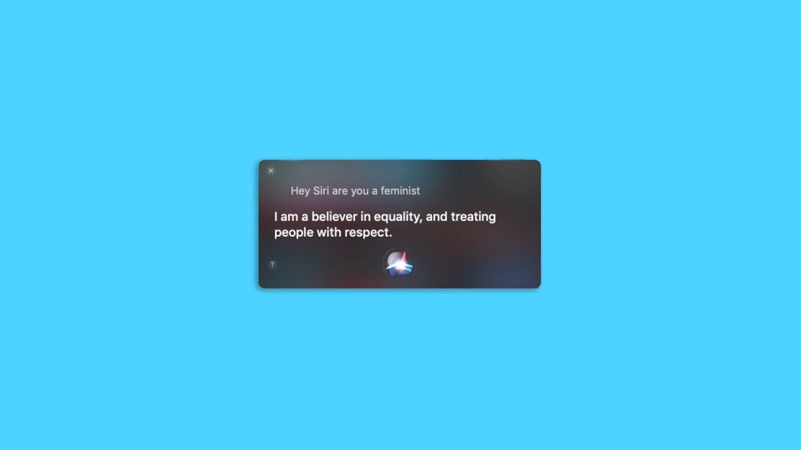 Report: Apple Won't Let Siri Say Feminism
