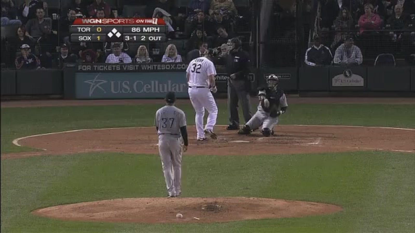 An MLB Umpire The Count Last Night And Held The Game Up By