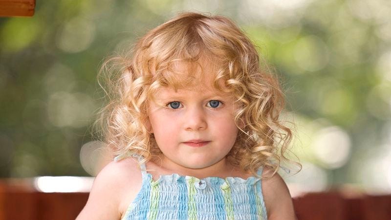 Illustration for article titled Toddler Unsettled By Whatever Possessed Her To Bite Friend’s Face