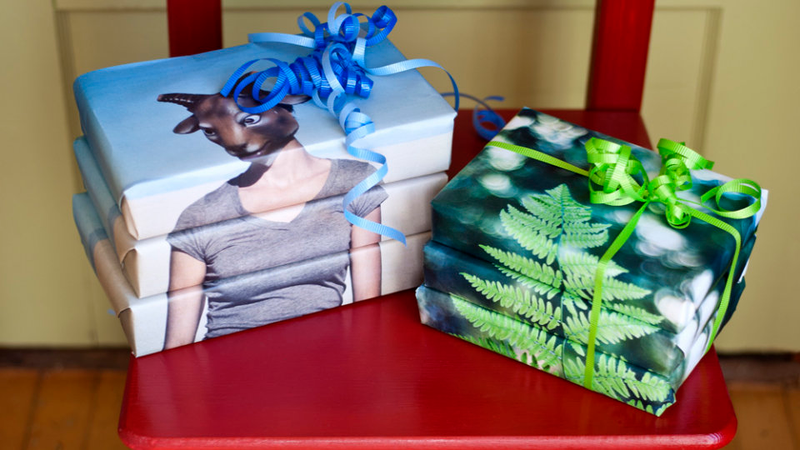 How To Print Your Own Custom Holiday Wrapping Paper