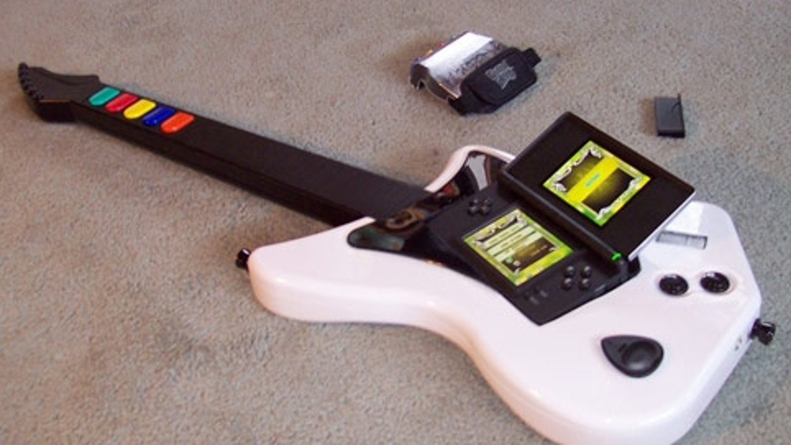 guitar hero world tour guitar mods