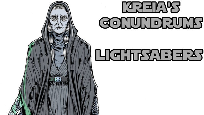 Illustration for article titled Kreia's Conundrums - Lightsabers