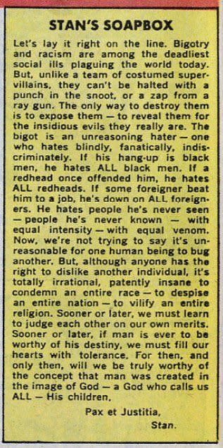 Illustration for article titled How Stan Lee, Creator of Black Panther, Taught a Generation of Black Nerds About Race, Art and Activism