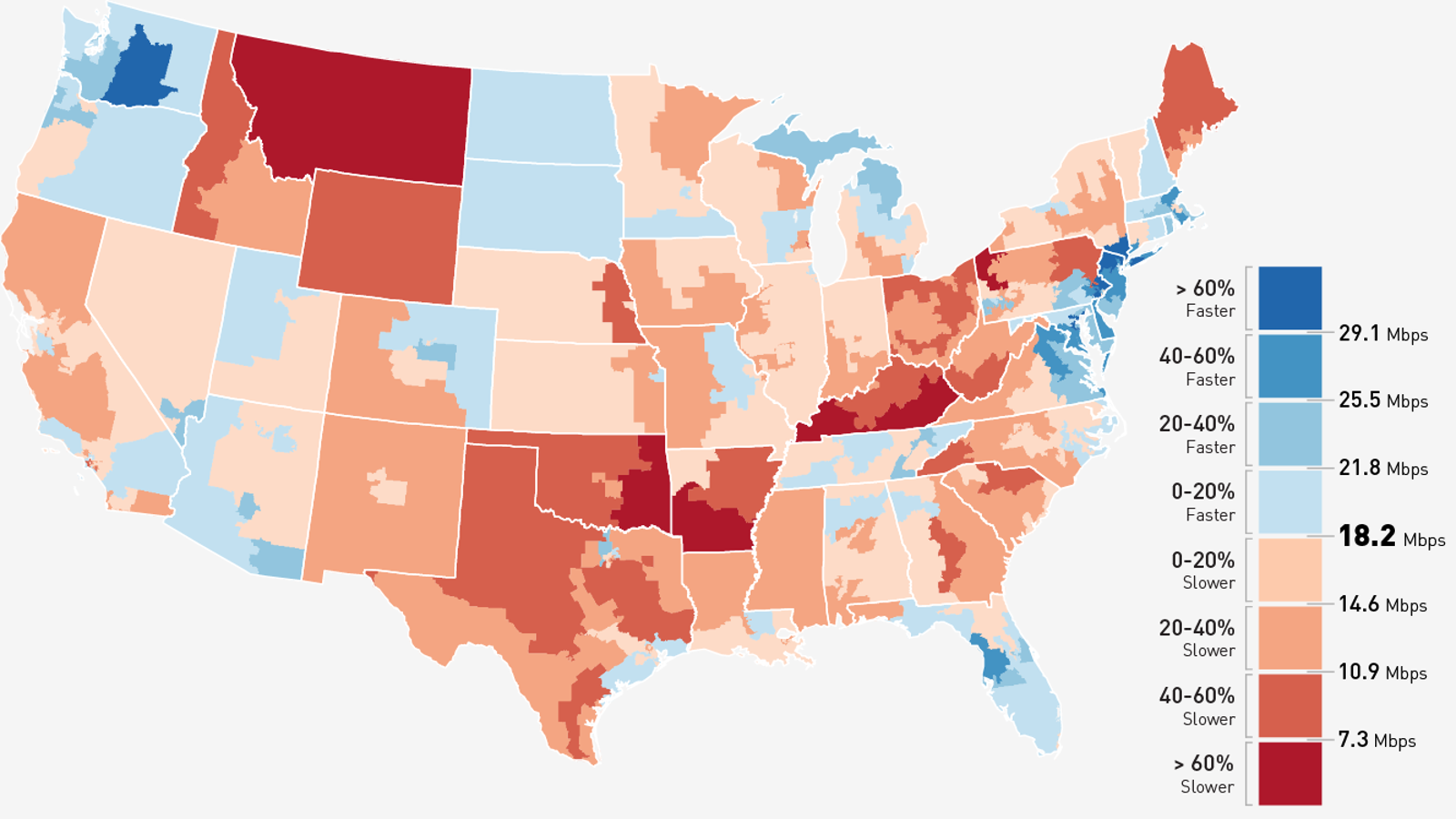 This is how Internet speed and price in the U.S. compares to the ...