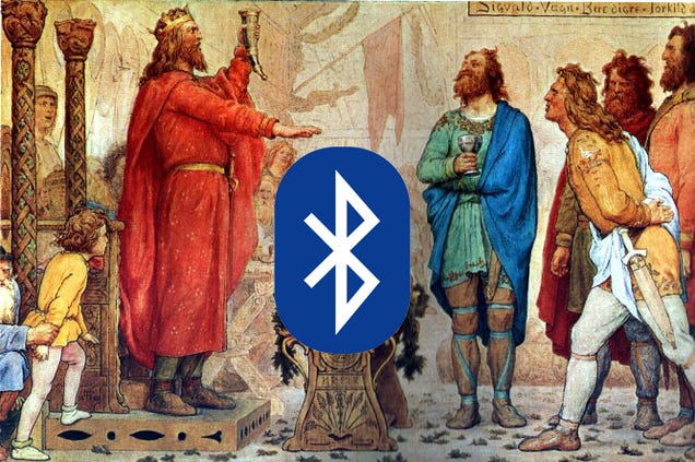 Bluetooth is named after a medieval king who may have had a blue tooth