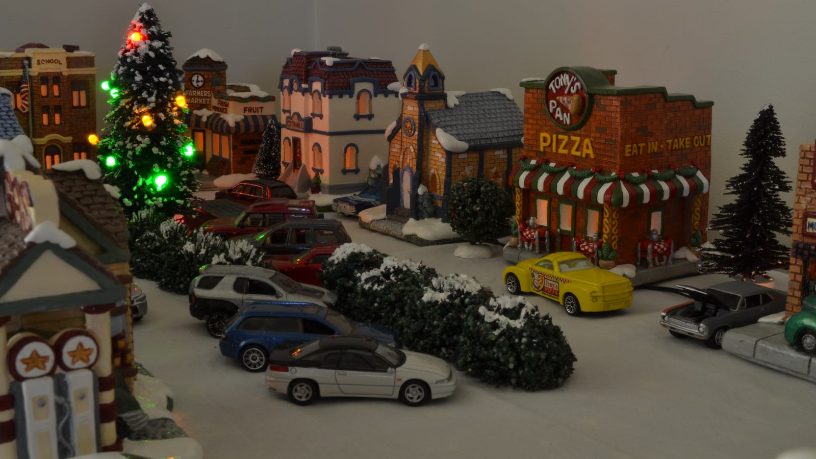 A Journey Through the Christmas Village