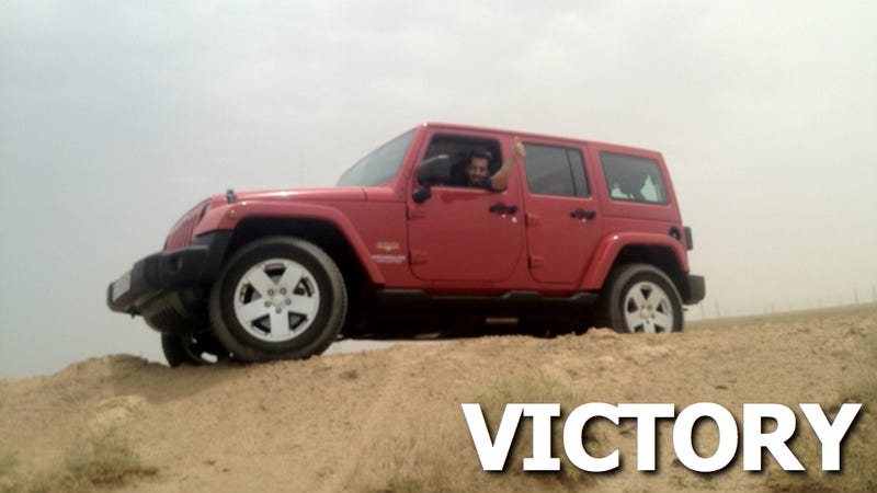 Illustration for article titled Jeep Dealership Caves, Gives Protester New Wrangler