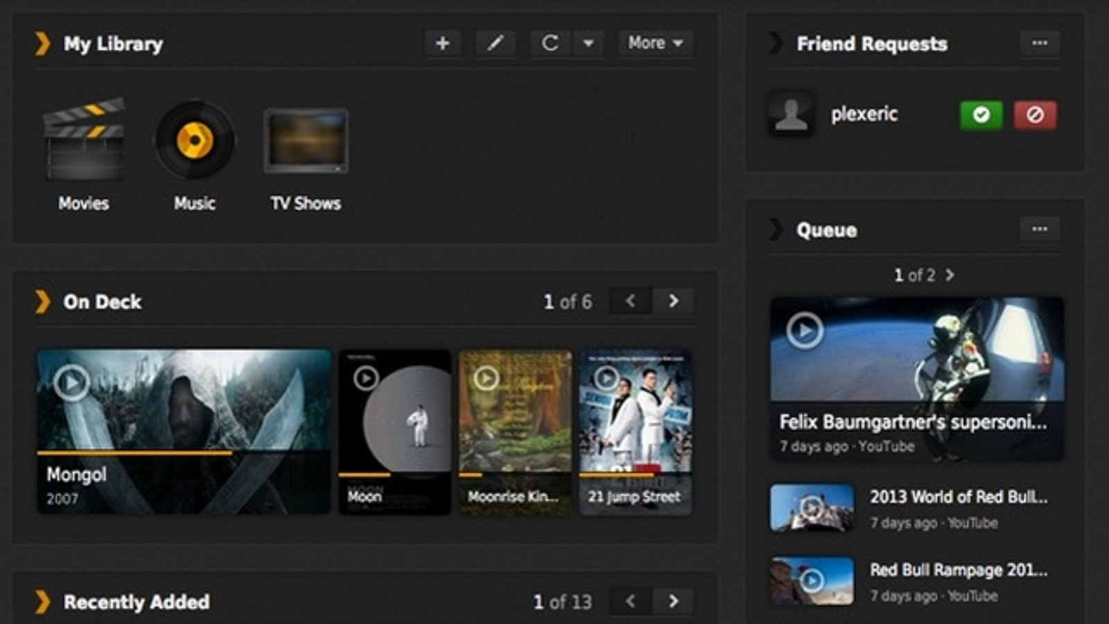 plex streaming