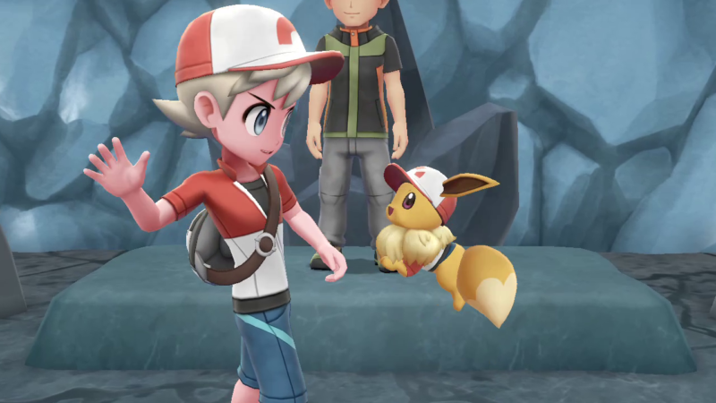 Illustration for article titled The co-op mechanics in Pokémon Let's go are...actually really fun?
