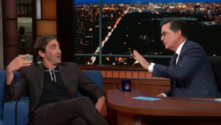 Lee Pace, Stephen Colbert