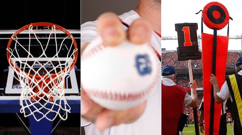 Illustration for article titled Which Is Less Impossible: Scoring In An NBA Game, Getting A Hit In An MLB Game, Or Getting A First Down In An NFL Game?