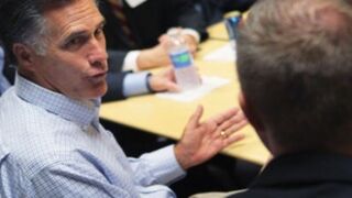 GOP presidential hopeful Mitt Romney (Getty Images)