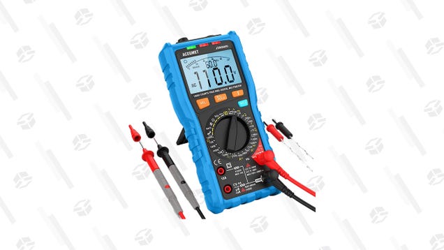Test Batteries, Electrical Currents, and More Safely With a $21 Multimeter