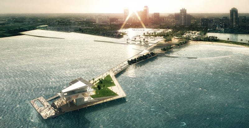 St. Petersburg’s proposed pier by Rogers Partners Architects+Urban Designers, Ken Smith Landscape Architect and ASD.