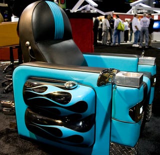 Illustration for article titled The Harley-Davidson Chair Goes Vroom Vroom