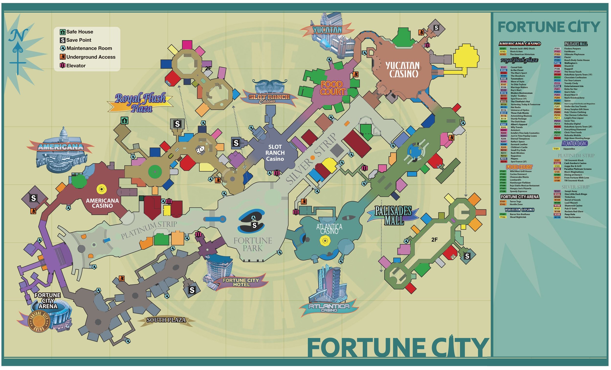 dead rising 4 map symbols