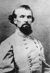 Confederate Gen. Nathan Bedford Forrest,an early leader of the Ku Klux Klan