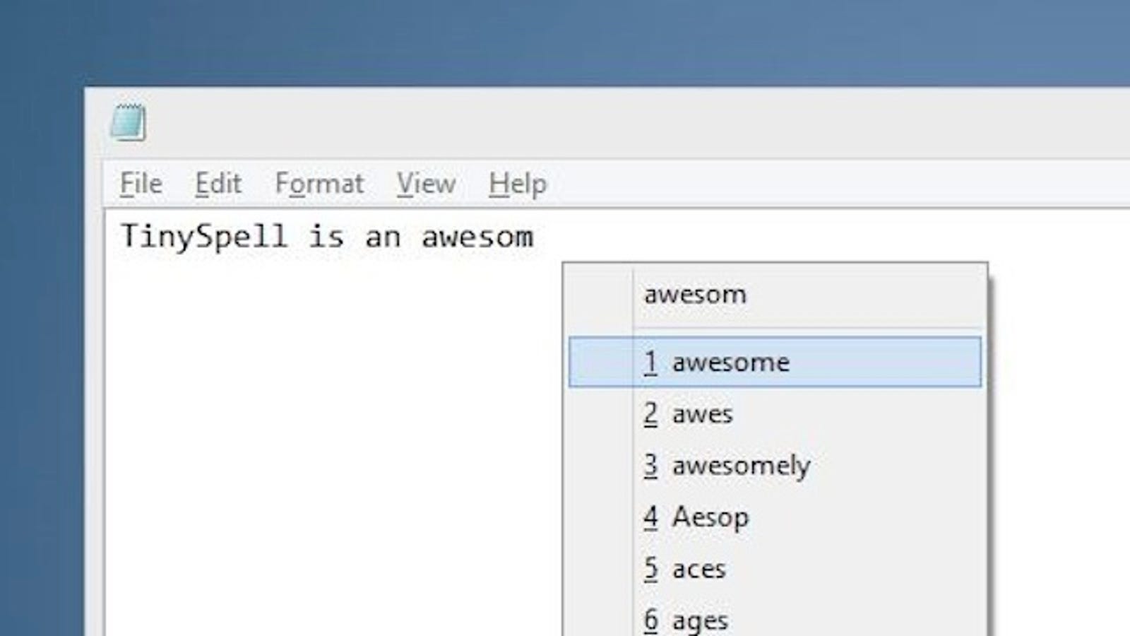 Tinyspell Adds Spell Check To Notepad Wordpad And Other Windows Apps