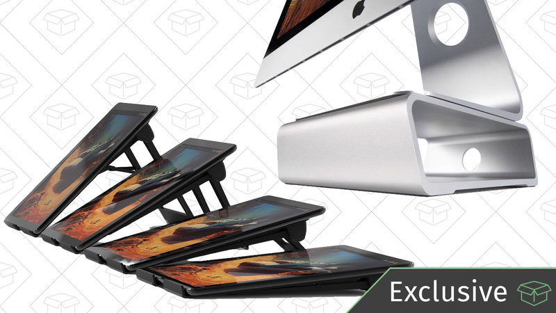 ElevationStand | $56 | Amazon | Usa el código ELABKINJA888DraftTable | $40 | Amazon | Usa el código ELABKINJA777DraftTable Kit | $56 | Amazon | Usa el código ELABKINJA77