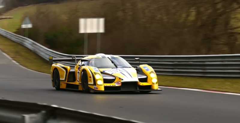 Illustration for article titled Want to see the Glickenhaus SCG 003 racing?
