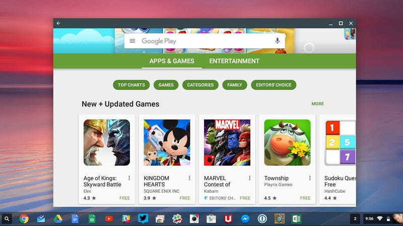 Image result for chrome os app android