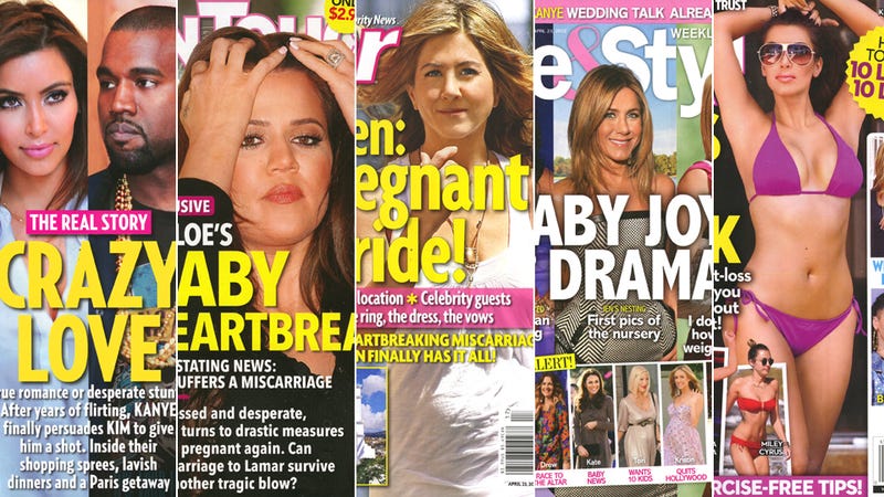 Illustration for article titled This Week In Tabloids: Jen Aniston's Big Fat Greek Wedding