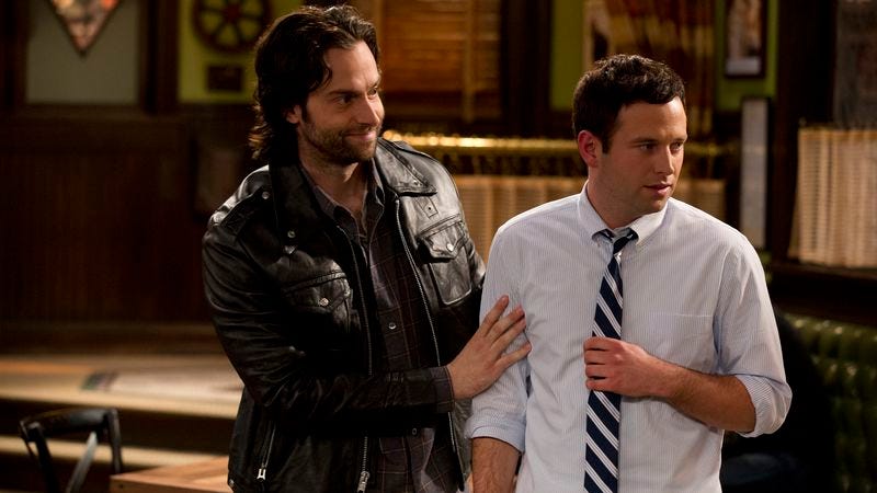 Chris D’Elia (left), Brent Morin