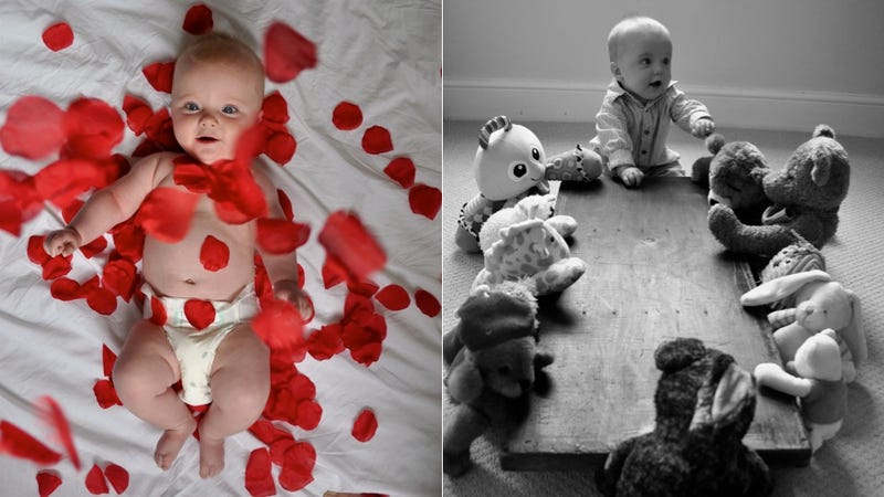 Illustration for article titled Adorable Baby Adorably Recreates Scenes From Classic Movies