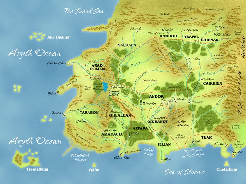 Map Of The World Novel Over at The Fantasy Reader, there's an amazing index of maps from fantasy novels, covering everybody from Patrick Rothfuss to George R.R. ...