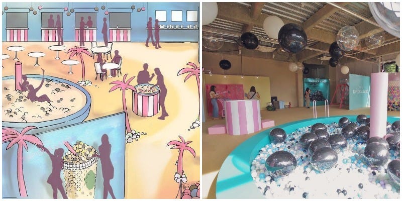Illustration for article titled Tokyo Opens An Amusement Area Dedicated To...Bubble Tea