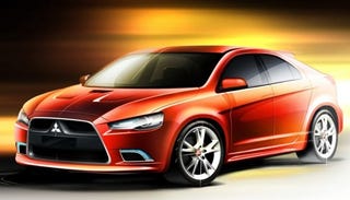 Illustration for article titled Mitsubishi Joining Sportback Crowd: Lancer Prototype S