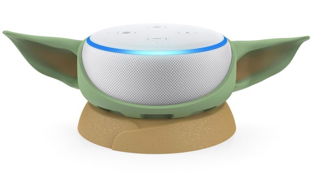 Scoop Out Baby Yoda's Brains and Replace Them With Your Amazon Echo Dot
