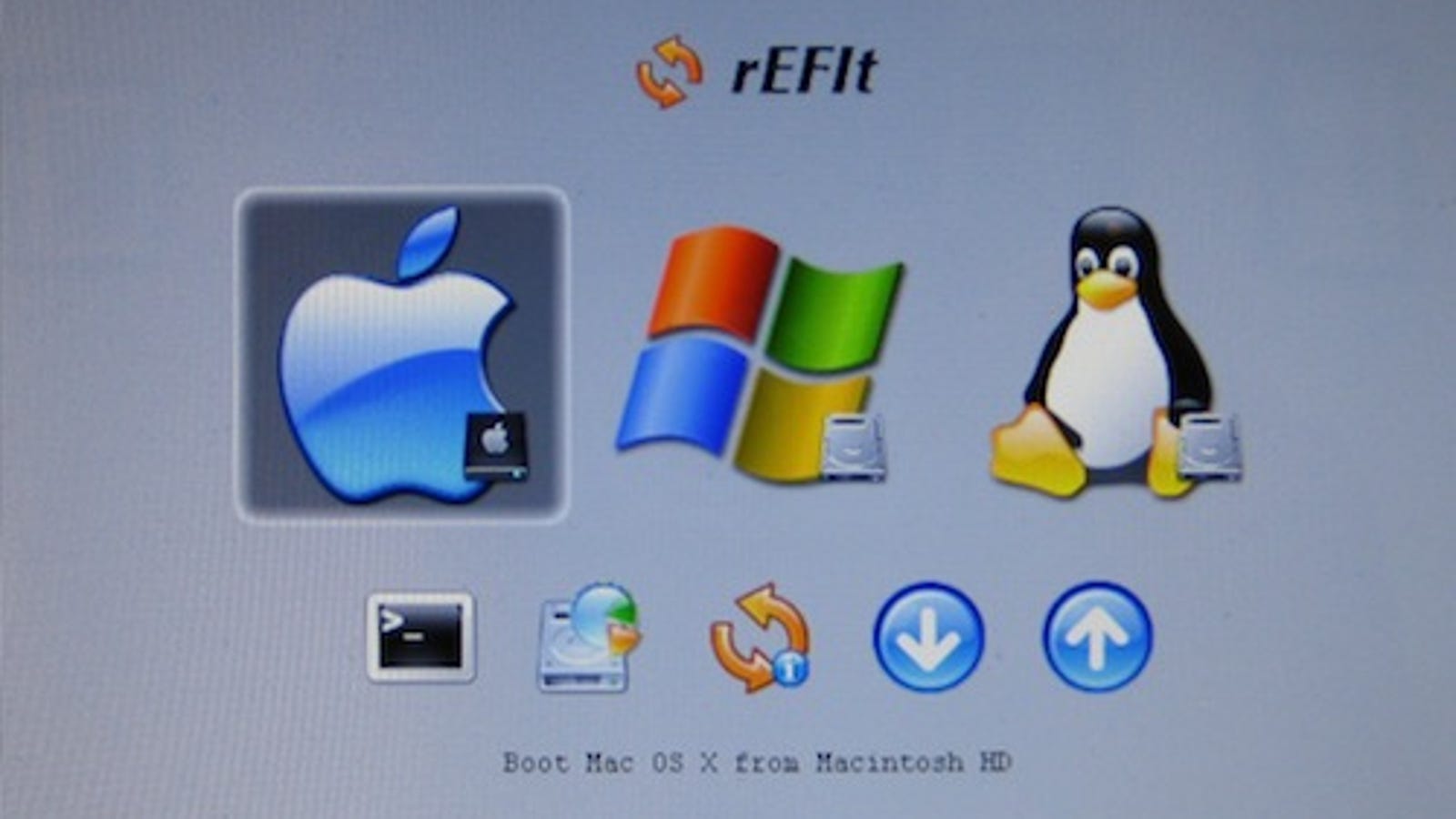 mac boot camp linux